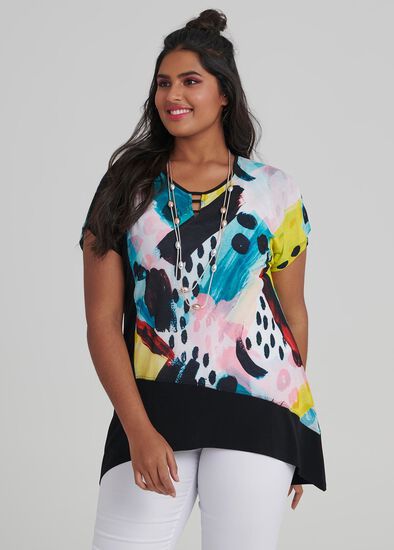 Plus Size Spring Fling Top