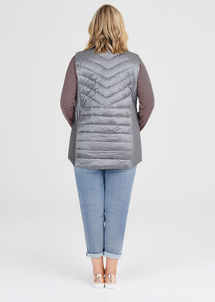 Promenade Puffer Vest, , hi-res