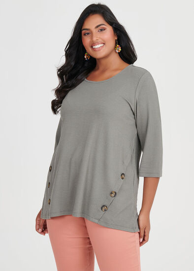 Plus Size Serenity Textured Top