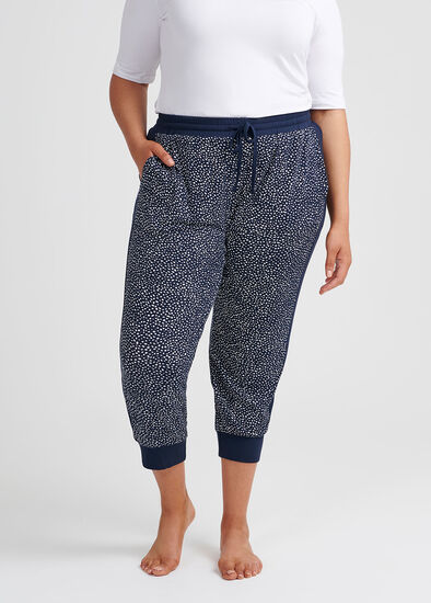 Plus Size Bamboo Spot Pj Pant