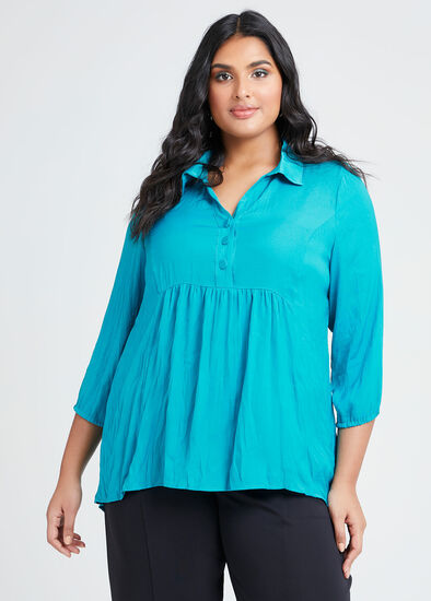 Plus Size Luxe Grecian Boho Top