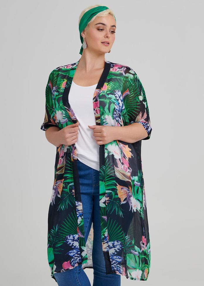 Garden Of Eden Kimono, , hi-res