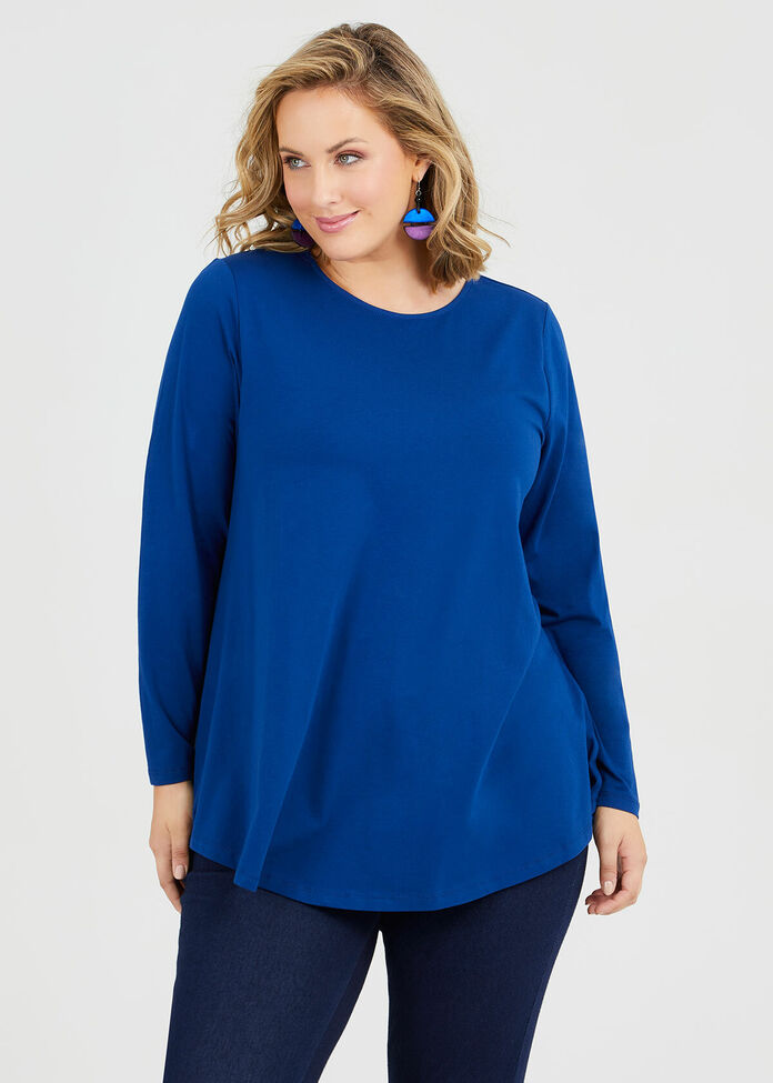 Organic Long Sleeve Top, , hi-res