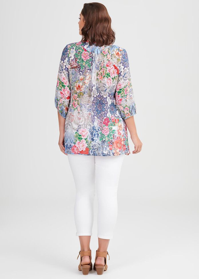 Natural Bloom Tunic, , hi-res