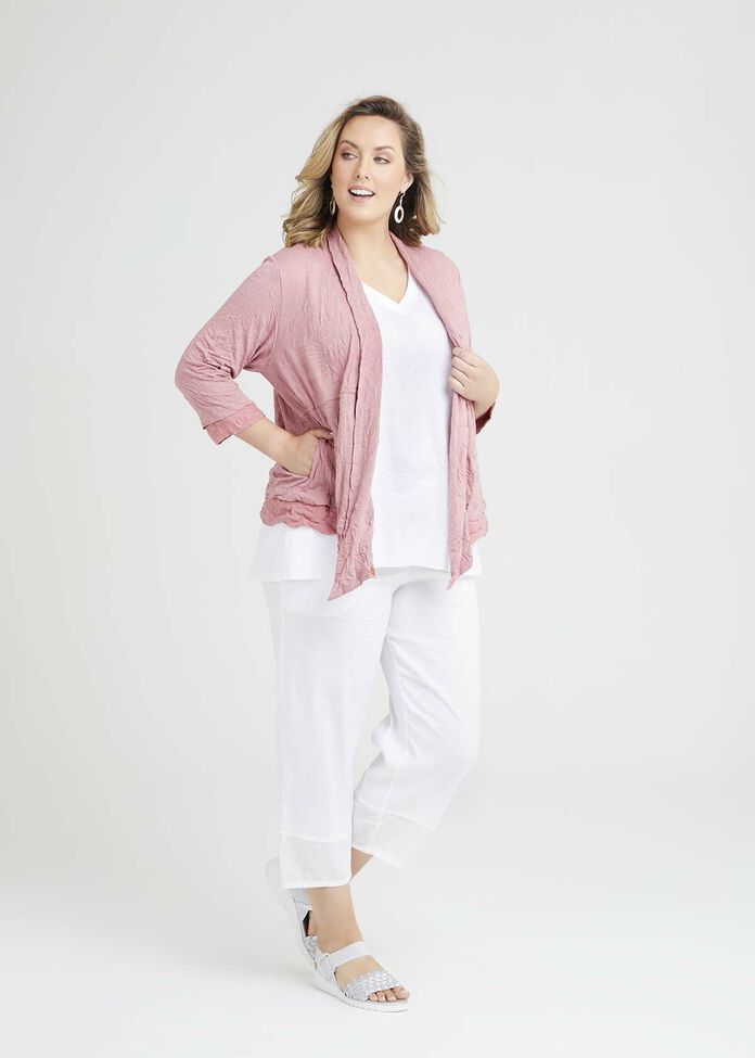 Bamboo Oasis Cardigan, , hi-res