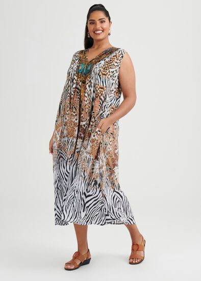 Plus Size Sagua Maxi Viscose Dress