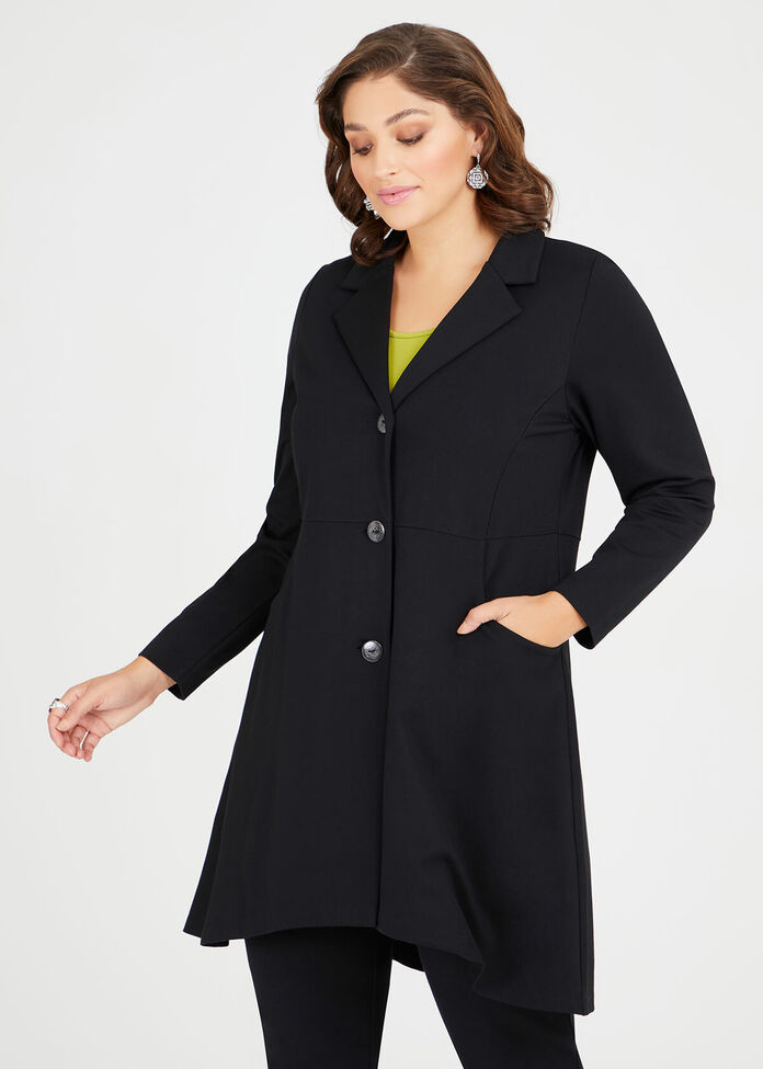 Bryn Bamboo Ponte Jacket, , hi-res