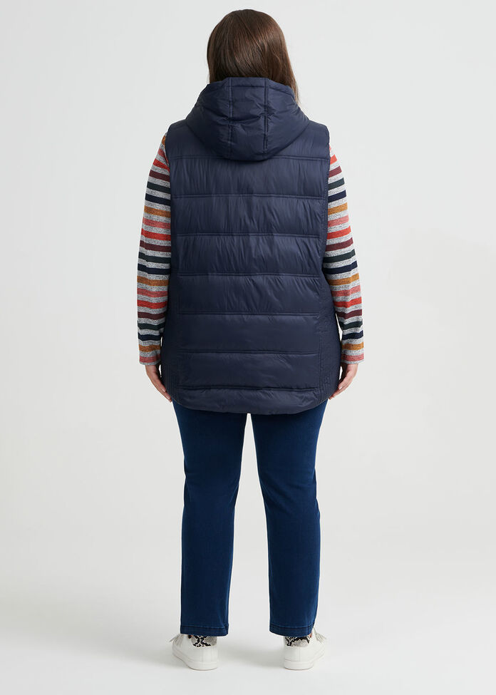 Time Traveller Puffer Vest, , hi-res