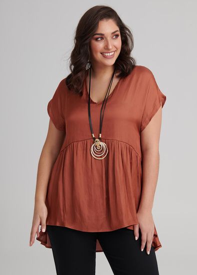 Plus Size Luxe Weave Mali Top