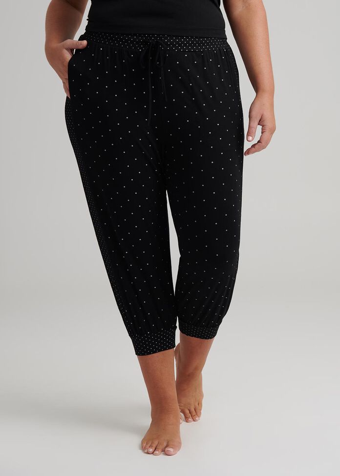 Foil Spot Pj Pant, , hi-res