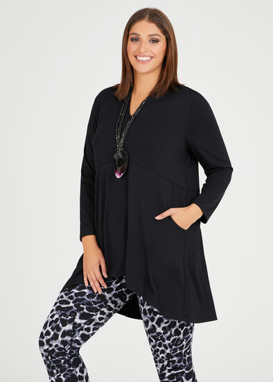 Plus Size Alexis Ponte Tunic