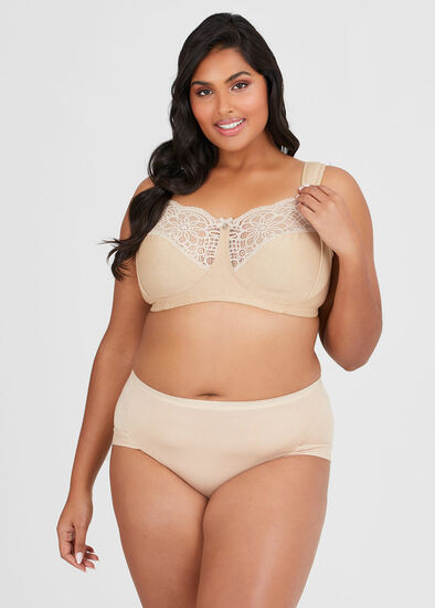 Plus Size Wirefree Super Comfort Bra