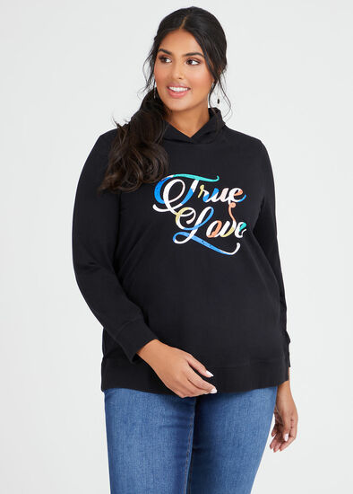 Plus Size Organic True Love Hoodie