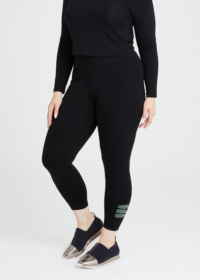 Plus Size Winter Escape Natural Legging