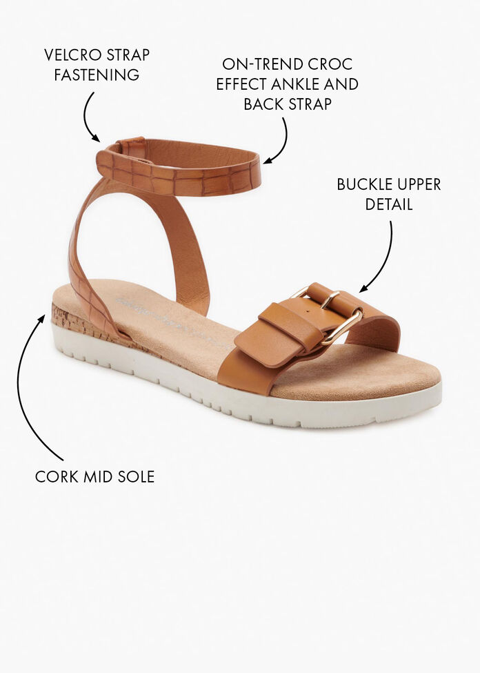 Belle Buckle Sandal, , hi-res