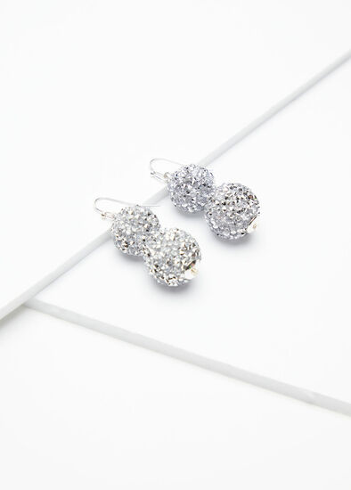 Diamante Ball Earrings