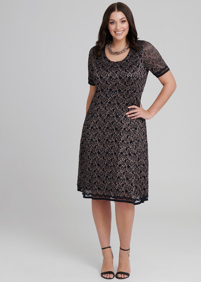 Lady Love Lace Dress, , hi-res