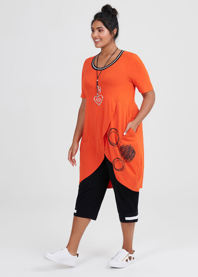 Take Me Away Spot Tunic, , hi-res