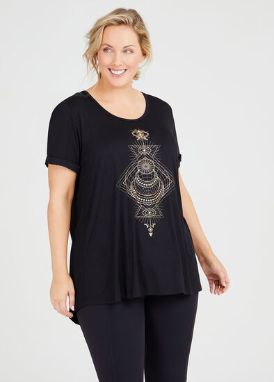 Plus Size Bamboo Mystic Active Top