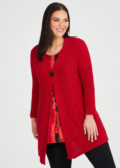 Plus Size Artistry Cardigan