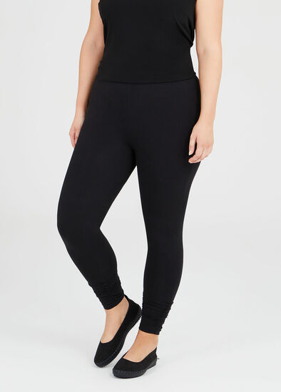 Plus Size Organic Ruched Legging