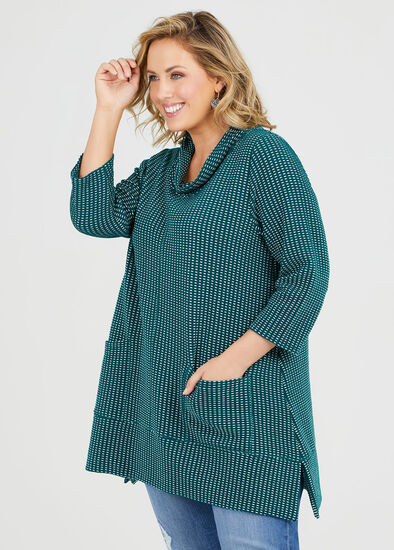 Plus Size Tick Tick Top