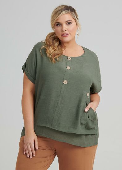 Plus Size Wedgewood Top