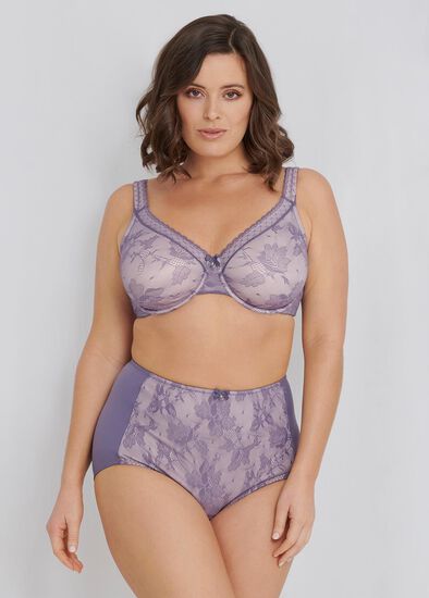 Plus Size Smooth Lace Bra