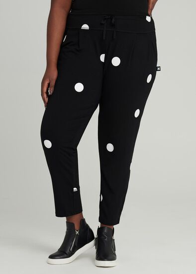 Plus Size Off Duty Spot Pant