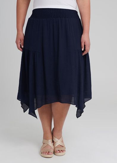 Plus Size Ocean Breeze Skirt