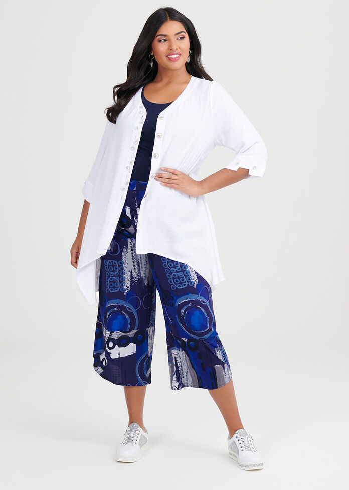 Viscose Indigo Vibes Pant, , hi-res