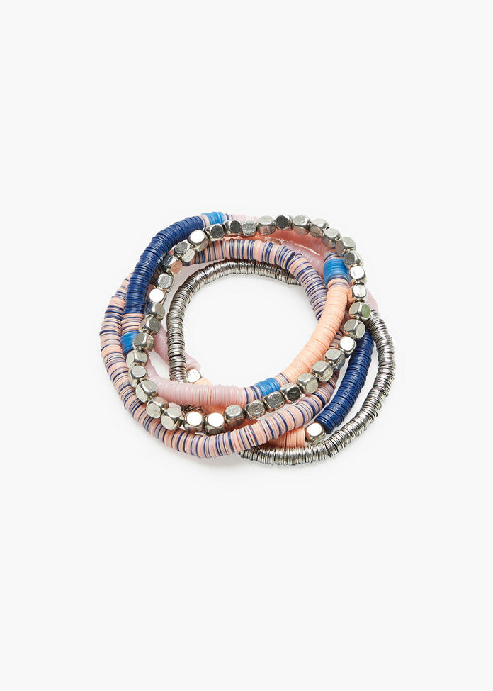 Sequin Beaded Bracelets, , hi-res