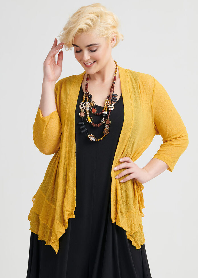 Take Cover Mesh Cardi, , hi-res