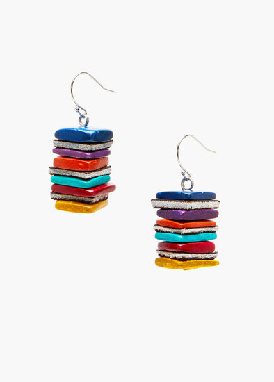 In The Square Earrings