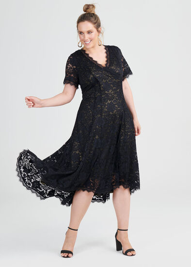 Plus Size Talia Lace Dress