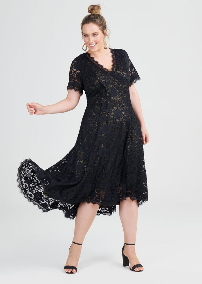 Talia Lace Dress, , hi-res