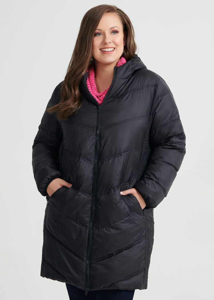 The Stitch Puffer Jacket, , hi-res