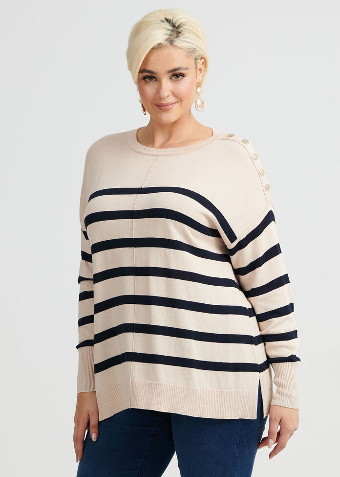 Dreamers Stripe Jumper, , hi-res