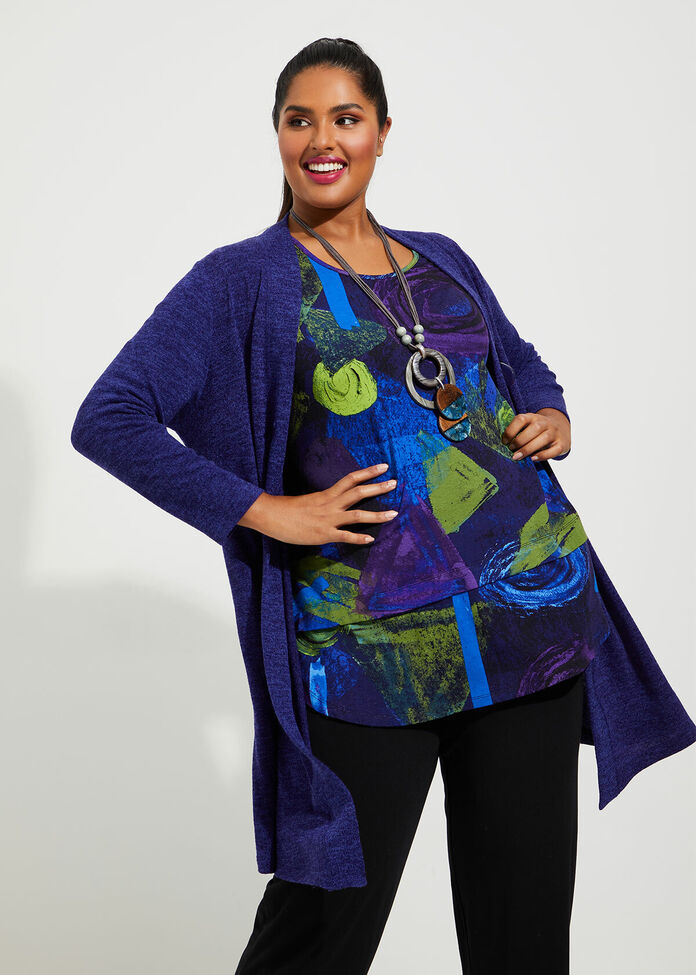 Viscose Artistry Tunic, , hi-res