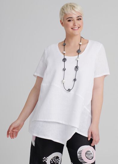 Plus Size Sonoma Linen Tunic