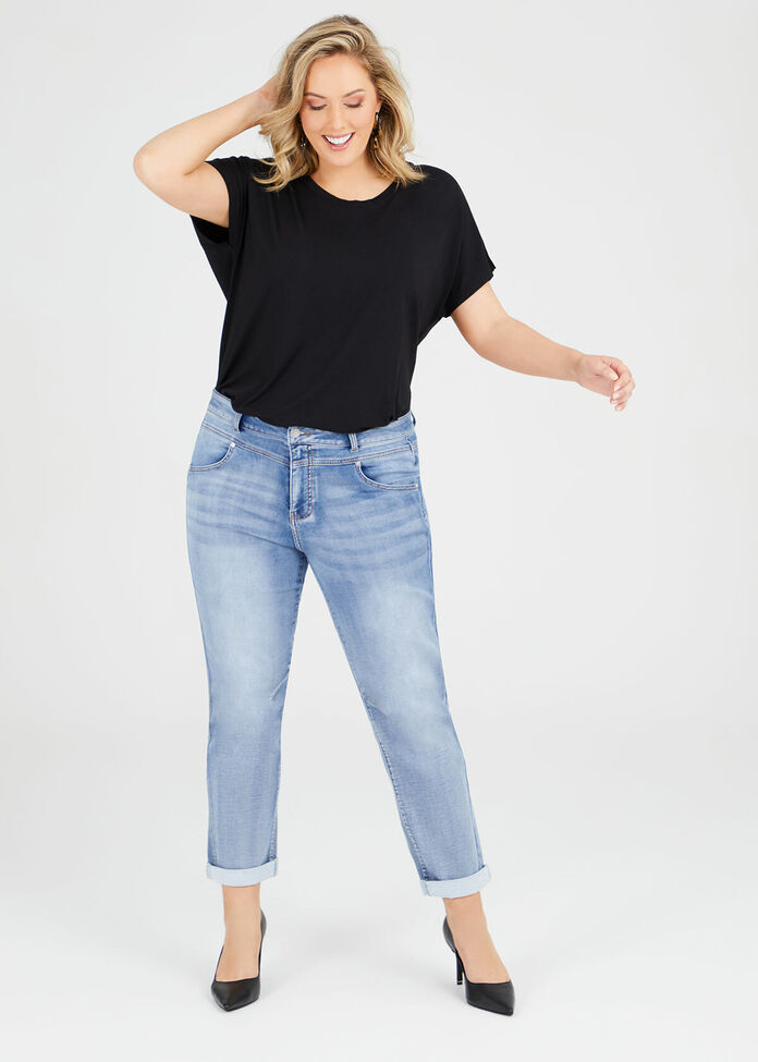 The Easy Fit Denim Jean, , hi-res