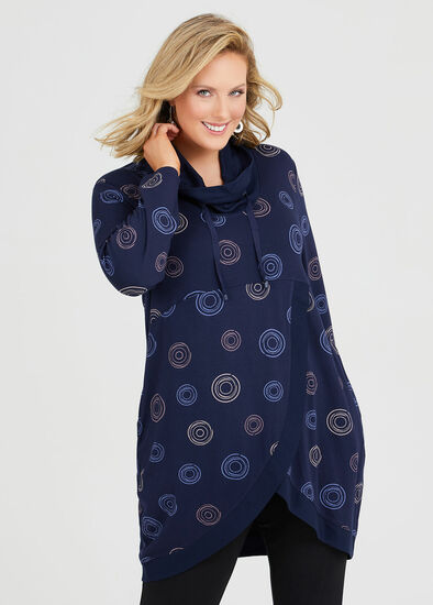 Plus Size Ice Age Lounge Viscose Tunic