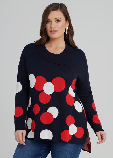 Plus Size Sienna Spot Jumper