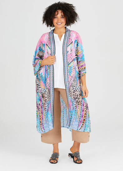 Plus Size The Fabulous Viscose Kimono