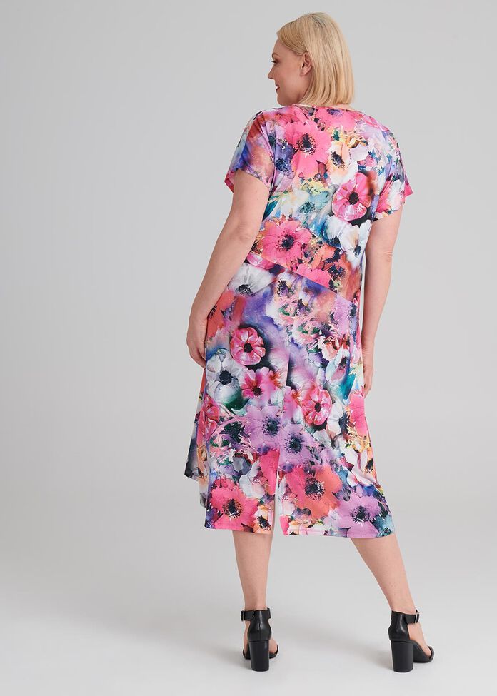 Floral Society Dress, , hi-res