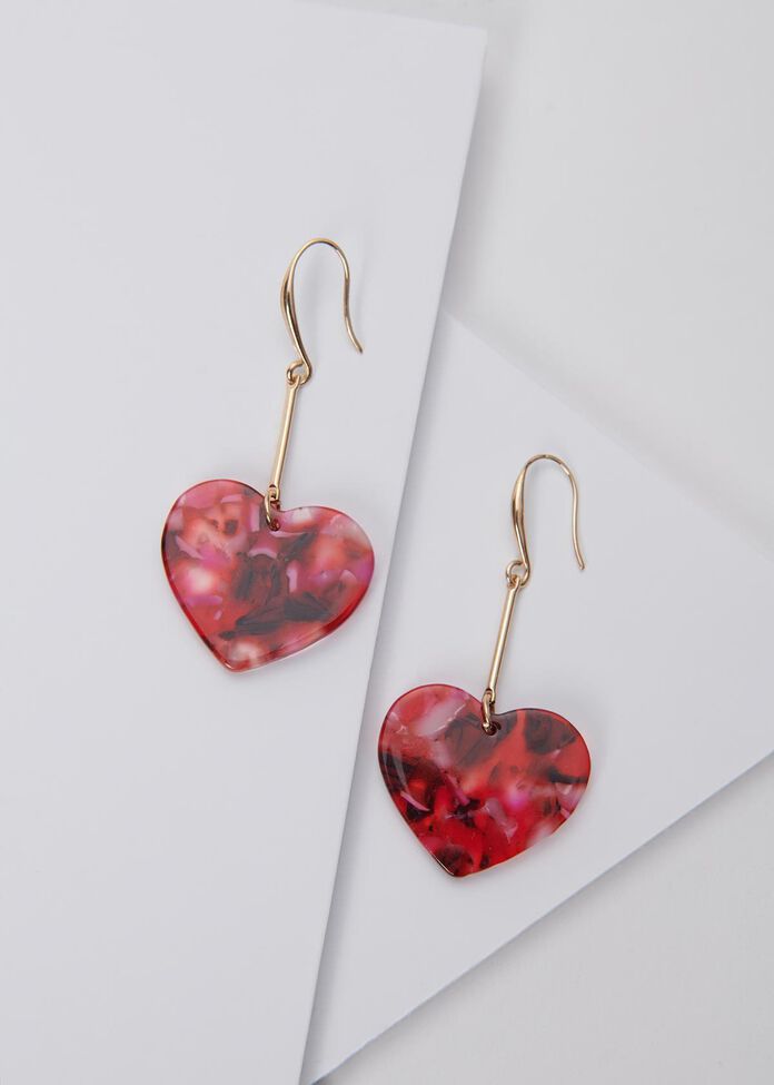 Pop Heart Earrings, , hi-res