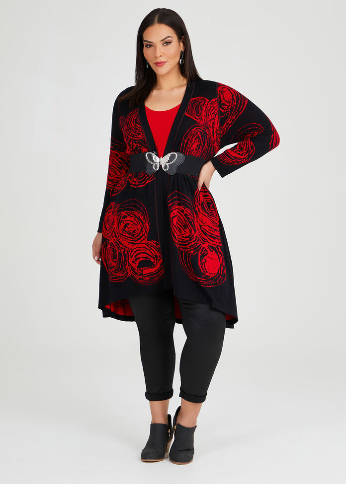 Tatum Cotton Cardigan, , hi-res