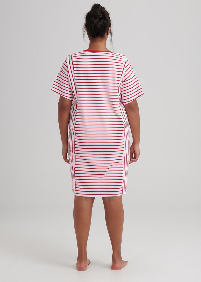 Oh Deer Stripe Nightie, , hi-res