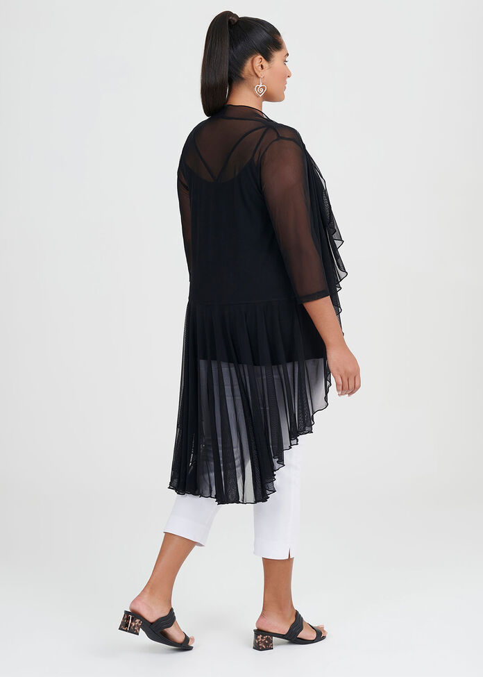 Mesh Frilly Days Cardi, , hi-res