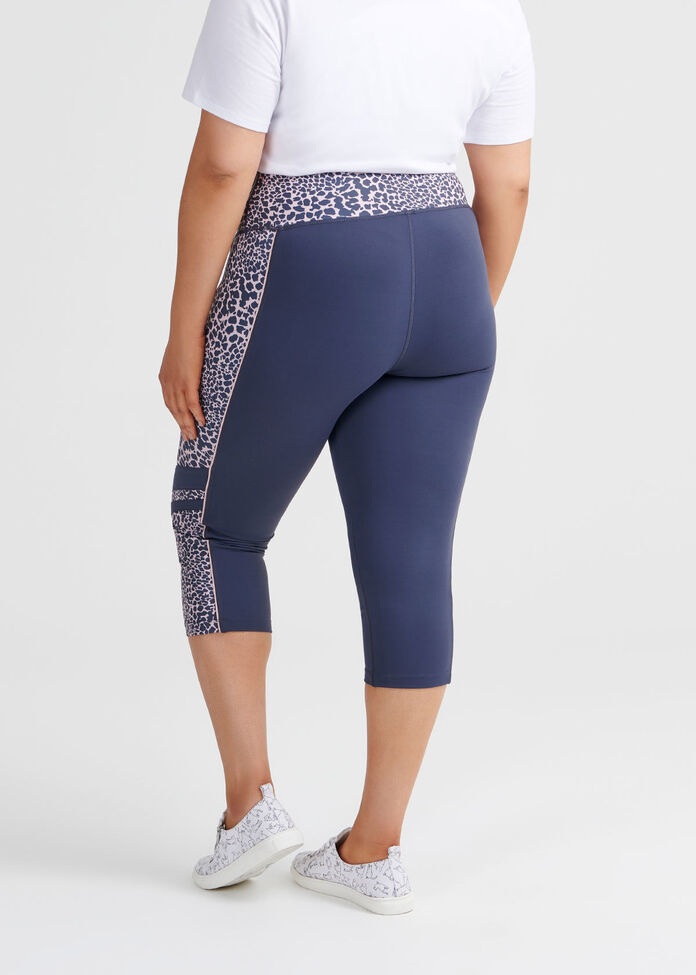 Wild Spliced Crop Legging, , hi-res